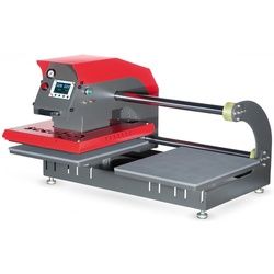 Secabo TPD7 pneumatische Doppelplatten-Transferpresse