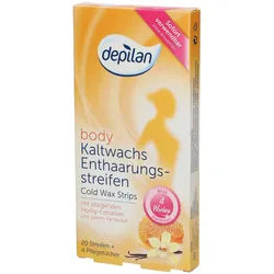 depilan body Kaltwachs Enthaarungsstreifen