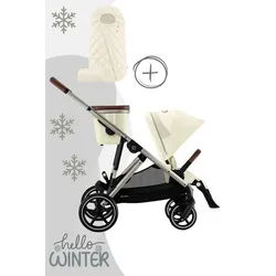 Cybex Kombi-Kinderwagen Gazelle S weiß