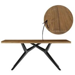SIT Tisch »TABLES & CO«, HxT: 73 x 100 cm, Holz - braun | schwarz