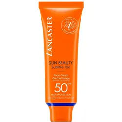 Lancaster Sun Beauty Gesichtscreme Spf50, ultraleichte Formel für Sonnenschutz, 50 ml Sonnenschutzcreme