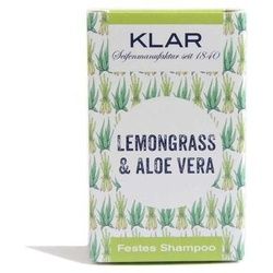 Klar-Seifen - Klar's festes Shampoo Lemongras & Aloe Vera (für fettiges Haar) 100 g