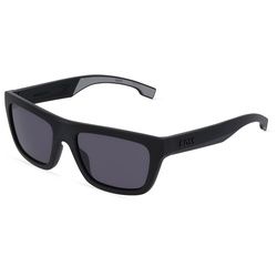 Boss 1450/S Herren-Sonnenbrille Vollrand Eckig Kunststoff-Gestell, Schwarz