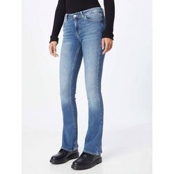 ONLY Bootcut-Jeans (1-tlg) Plain/ohne Details, Weiteres Detail blau XS