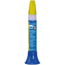WEICON 30021030 - Schraubensicherung, Lack, gelb, 30 ml