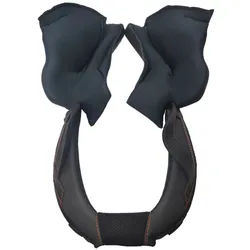 Nexx X.Vilijord Wangenpolster und Nackenrolle, schwarz, Größe M für Männer