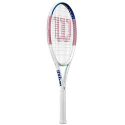Wilson Tennisschläger Allure 105in/295g/Freizeit 2025 weiss/rosa/blau - besaitet