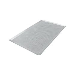 SCHNEIDER GN-Backblech, unbeschichtet, Unbeschichtetes Konvektomatenblech mit Lochung, Maße (L x B): 530 x 325 mm, GN 1/1