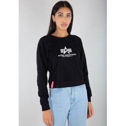 Alpha Industries Sweater »ALPHA INDUSTRIES Women - Sweatshirts Basic Boxy Sweater Wmn« Alpha Industries black XS