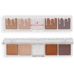 I Heart Revolution - Mini Chocolate Shadow Palette White Vanilla Cream Lidschatten 5.5 g 5.5 Gramm