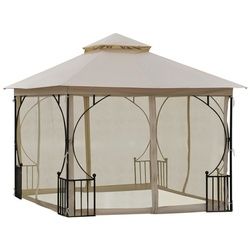 Outsunny Pavillon, BxHxT: 290 x 275 x 290 cm