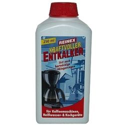 REINEX Entkalker, kraftvoller Entkalker für Kaffeemaschinen, Heißwasser- und Kochgeräte, 250 ml - Flasche