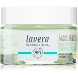 Lavera Basis Sensitiv Q10 Feuchtigkeitscreme gegen Falten 50 ml