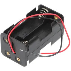 Goobay 4x Batteriehalter - lose Kabelenden