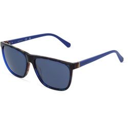 Gant GA7207 Herren-Sonnenbrille Vollrand Eckig Kunststoff-Gestell, Blau