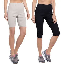 Radler- und Capri-Leggings 2er-Pack