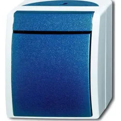 Busch-Jaeger Ausschalter 2-polig Aufputz 2601/2 W-53