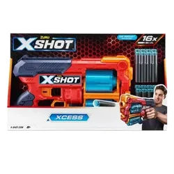 X-Shot: Xcess Schaumstoffblaster mit 16 Darts
