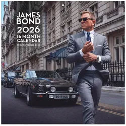 NEUMANN Wandkalender JAMES BOND - Broschürenkalender im Format 30 x 30