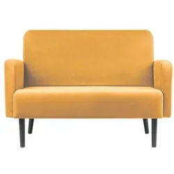 meet 2-Sitzer-Sofa »Lisboa« mit Stoffbezug rot, 124x83x55 cm