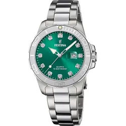 Festina Quarz Damen Boyfriend F20503/7 - grün,silber - 34.5mm
