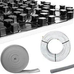 12 m2 Fußbodenheizung-Set - Noppensystem - 11 mm Wärme-Dämmung - hohe Tragkraft - Alu-Verbundrohr 16 x 2 mm Heizung