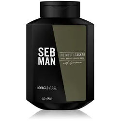 Sebastian Professional SEB MAN The Multi-tasker Shampoo für die Haare, den Bart und den Körper 250 ml