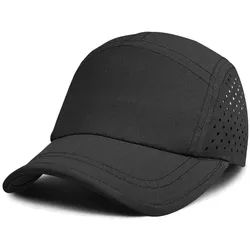 LuxusKollektion Baseball Cap Baseballkappe Unisex Atmungsaktiv Schwarz (Tech‐Material)