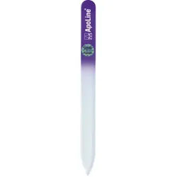 Apoline Nagelfeile Glas 9 cm lila 1 St