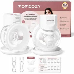 Momcozy Milchpumpe Elektrisch S12 Pro Quick 1 St weiss