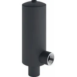 Lufttopf DN100 senkrecht Rp1 1/2 2 x 1 1/2'' Muffe + 1/2'' grundiert 300 mm