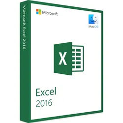 Microsoft Excel 2016 Mac Vollversion | Sofortdownload + Produktschlüssel