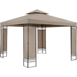 Pavillon Lorca Taupe 3x3m