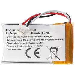 AccuCell Akku passend für GoPro CHDHA-301, Hero +, Hero HWBL1, Hero Plus Akku PR-062334