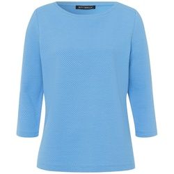 Rundhals-Shirt 3/4-Arm Betty Barclay blau