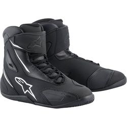 Alpinestars Fastback 2 Motorradschuhe, schwarz-weiss, Größe 43 44