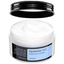 Cosrx Tagescreme Hyaluronic Acid Intensive Cream 100ml – feuchtigkeitsspendende Gesichtscreme mit Hyaluronsäure, Sanddorn, Glycerin, Panthenol &, Macadamiaöl – für trockene, empfindliche Haut – parabenfrei weiß
