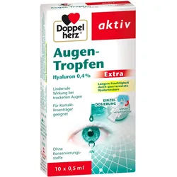 Doppelherz Augen-Tropfen Hyaluron 0.4% Extra 5 ML