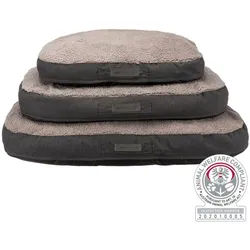TRIXIE Vital Kissen Bendson, oval, 80 x 55 cm, dunkelgrau / hellgrau
