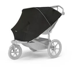 Thule Kinderwagenausstattung , Schwarz , Textil , 10x25.1x26.1 cm , Baby on Tour, Kinderwagen, Kinderwagenzubehör, Sonstiges Kinderwagenzubehör