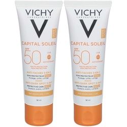 Vichy Capital Soleil Getönte Anti-Flecken-Pflege Spf50+ Tube 50ml