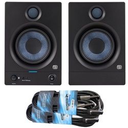 Presonus Eris 5BT Studio Monitor-Boxen 2nd Gen PC-Lautsprecher (Bluetooth 5.0, 100 W, mit Klinkenkabel) schwarz
