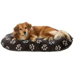 TRIXIE Tierkissen Kissen Jimmy oval taupe blau|grau 70 cm x 110 cm