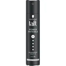Taft Haarspray Schwarzkopf, Power Invisible Haarstyling, 1x 250ml, 1-tlg., Haltegrad 5, HaptIQ System