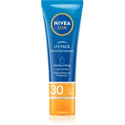 NIVEA SUN feuchtigkeitsspendende Gesichtscreme für die Breunung SPF 30 50 ml