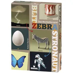 Moses Blitz Zebra Astronaut - Das Wortkettenspiel
