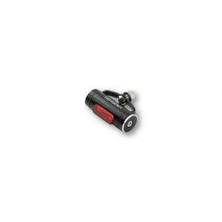 HIGHSIDER CONERO T1 LED Rücklicht, rotes Glas, schwarz