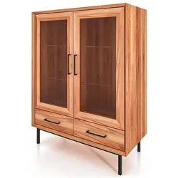 byoak Sideboard Leon Kernbuche , Holz , Echtholz,Buche , 97x125x45 cm , Kleinmöbel, Kommoden, Highboards