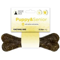PEPE VET Funktioneller Knochen Puppy&Senior (für Welpen und Senioren) 70g