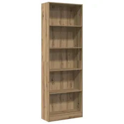 vidaXL Bücherregal Bücherregal Artisian Oak 60 x 24 x 176 cm Holzwerkstoff, 1-tlg.